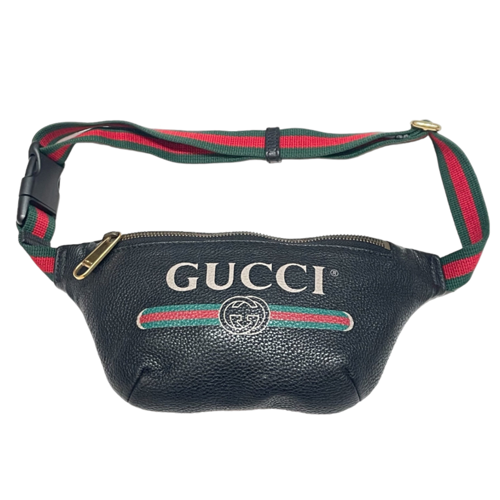 Gucci Waist Pouch Waist Bag Black
